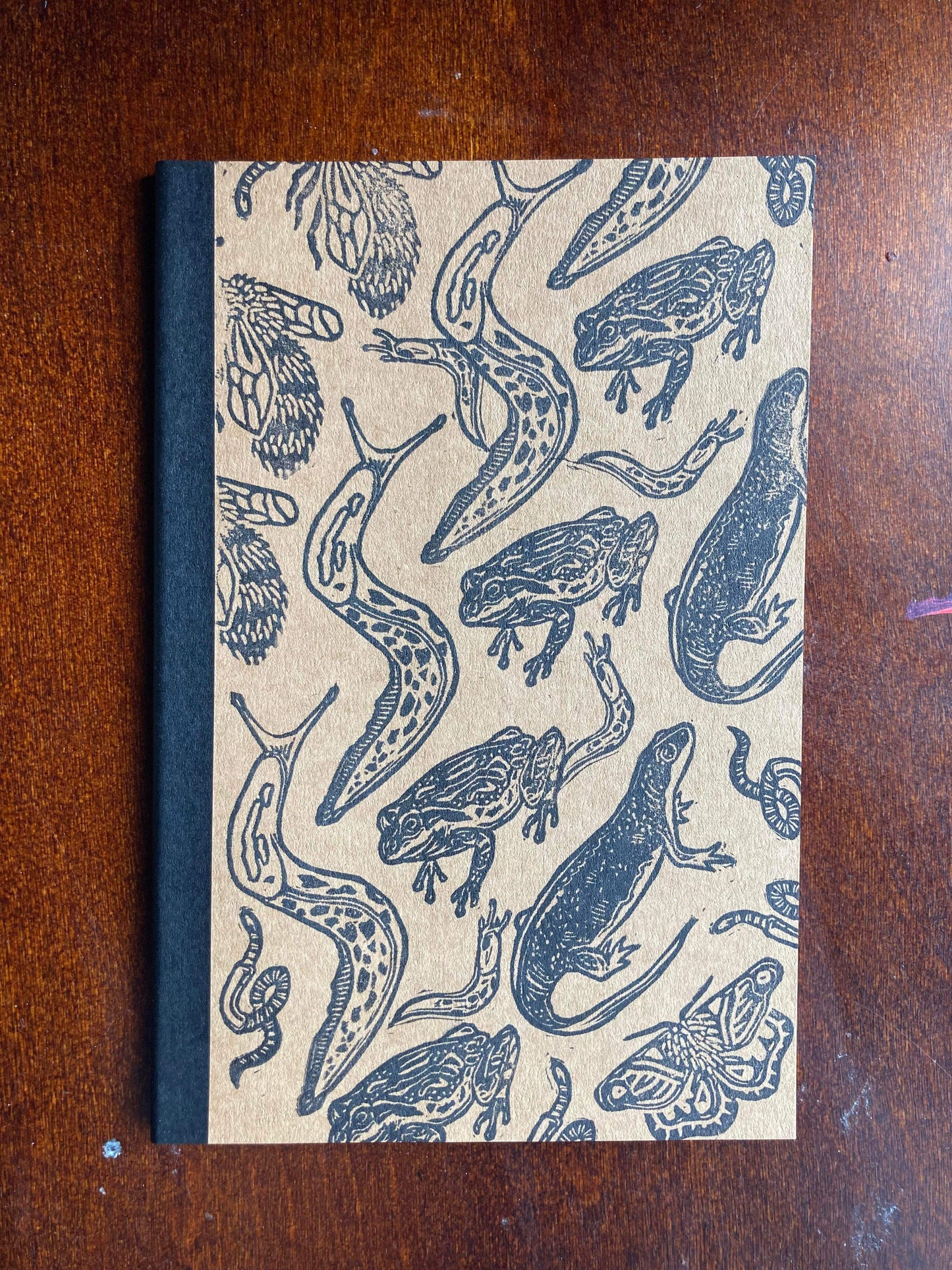 Hand Stamped Cover - Lined Journals