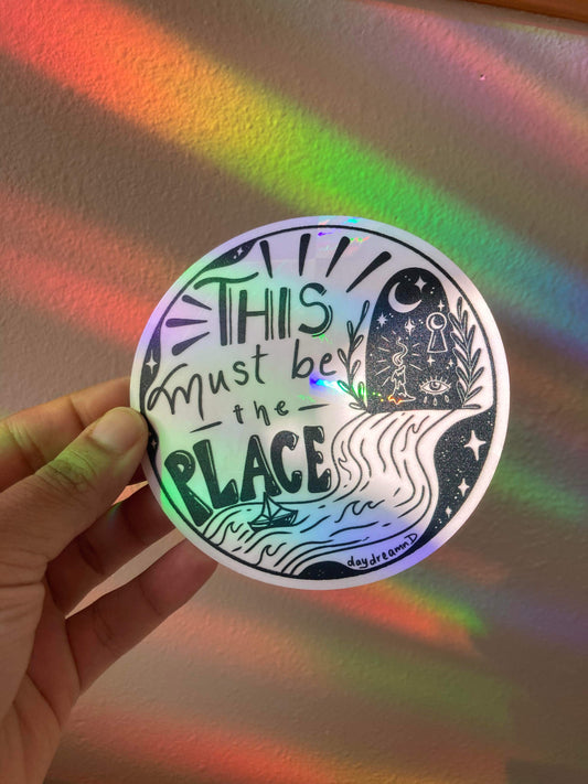 This Must Be the Place Window Decal