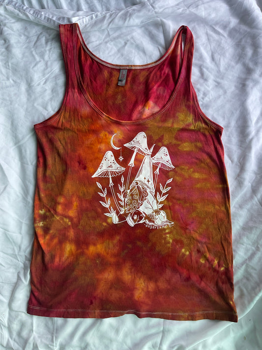 M Tie Dye Gnome Tank