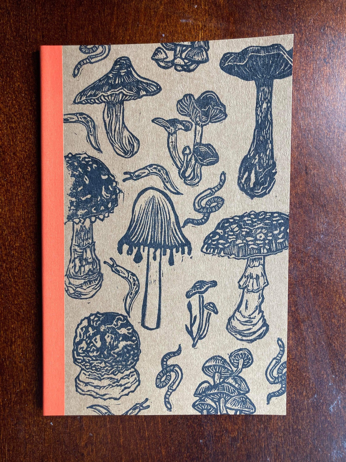 Hand Stamped Cover - Lined Journals