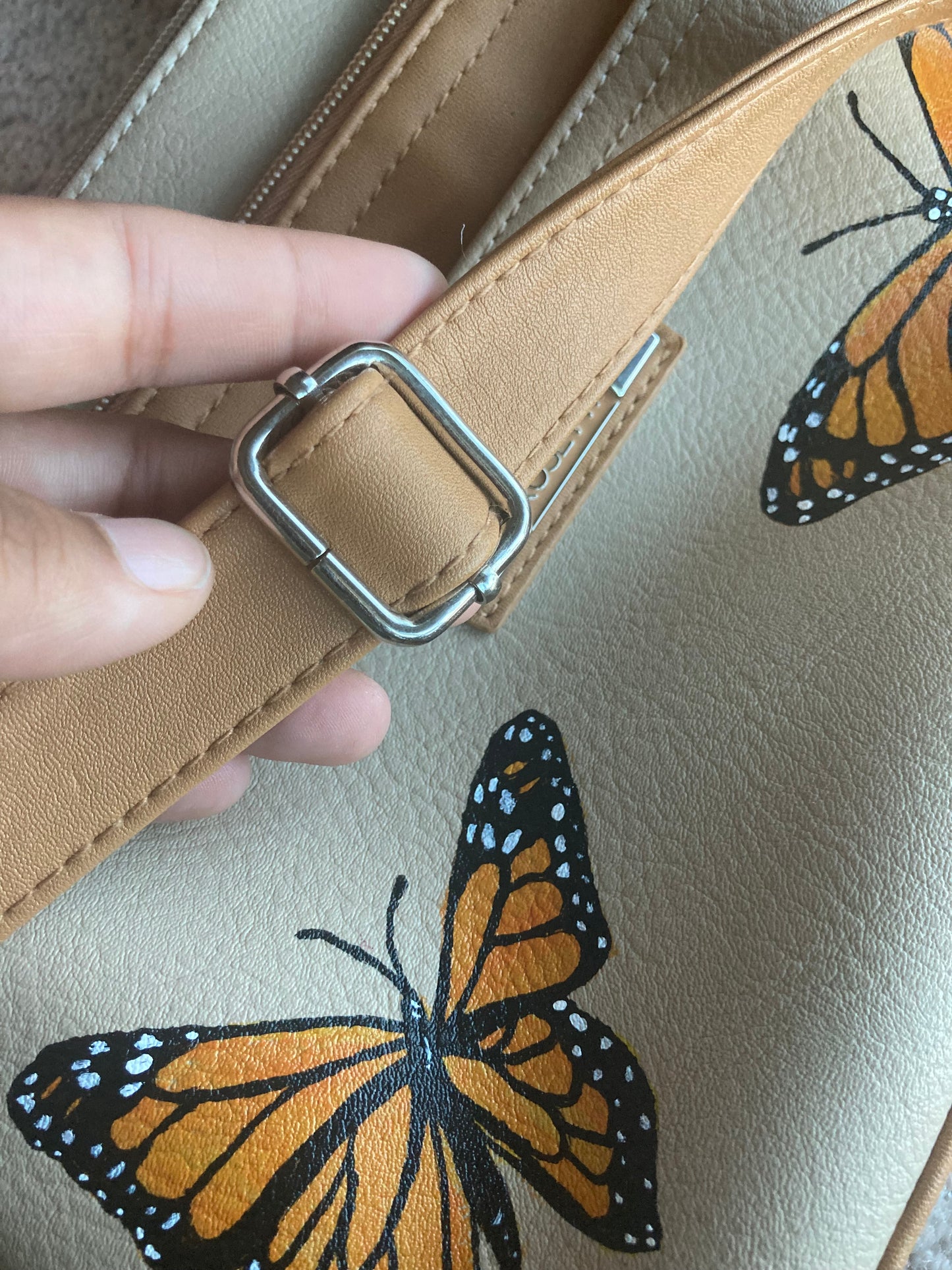 Monarch butterfly bag