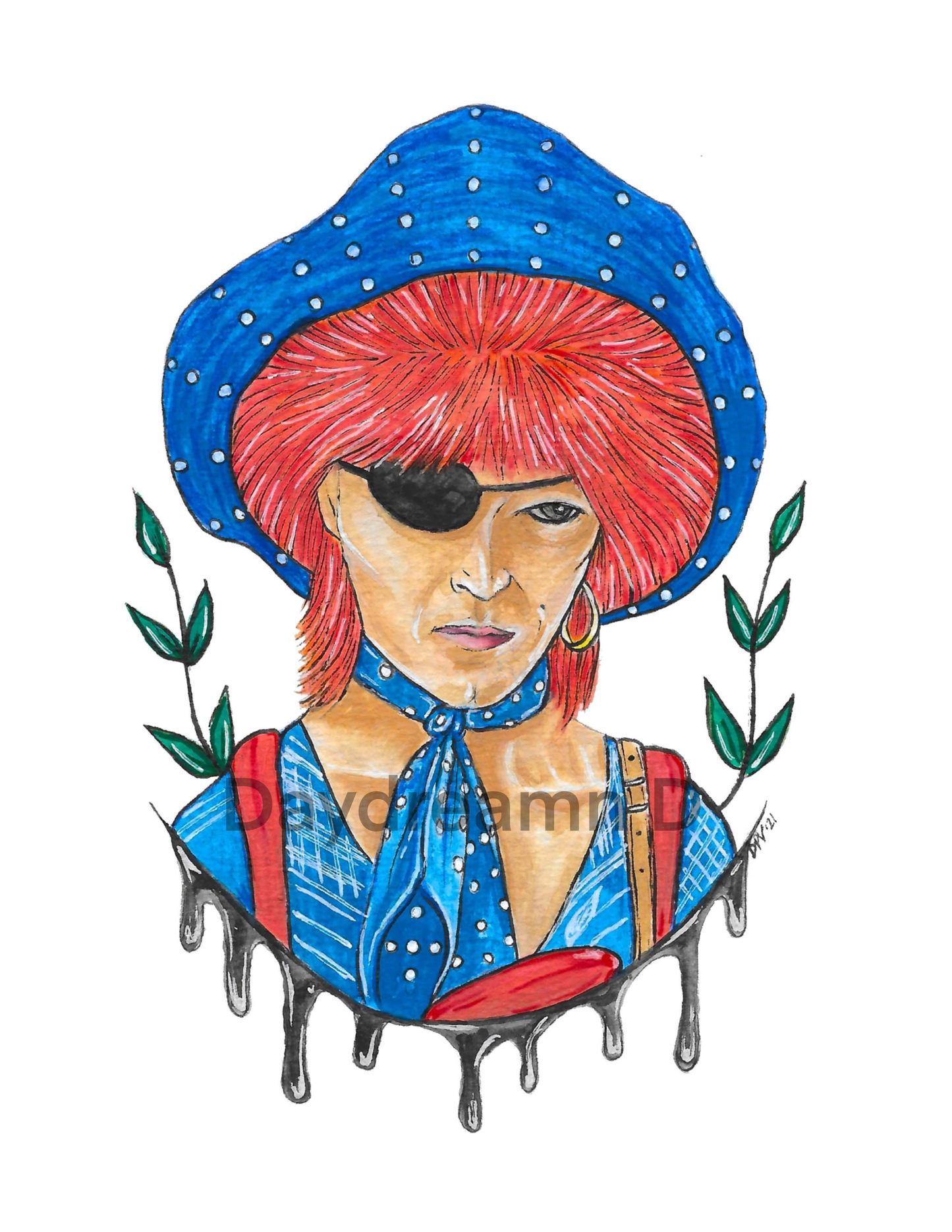 Halloween Jack Bowie Mushroom