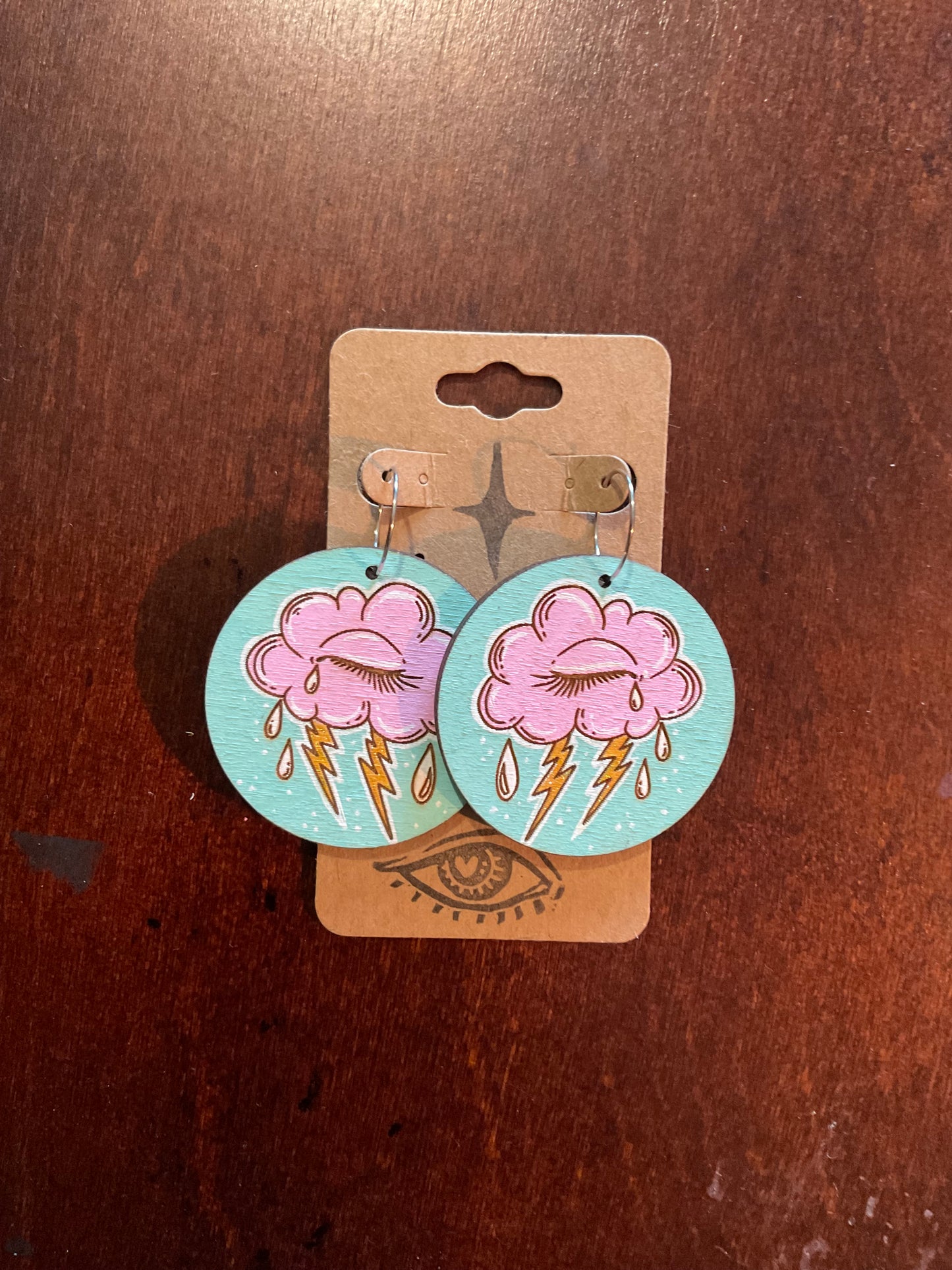 Stormy Cloud Earrings