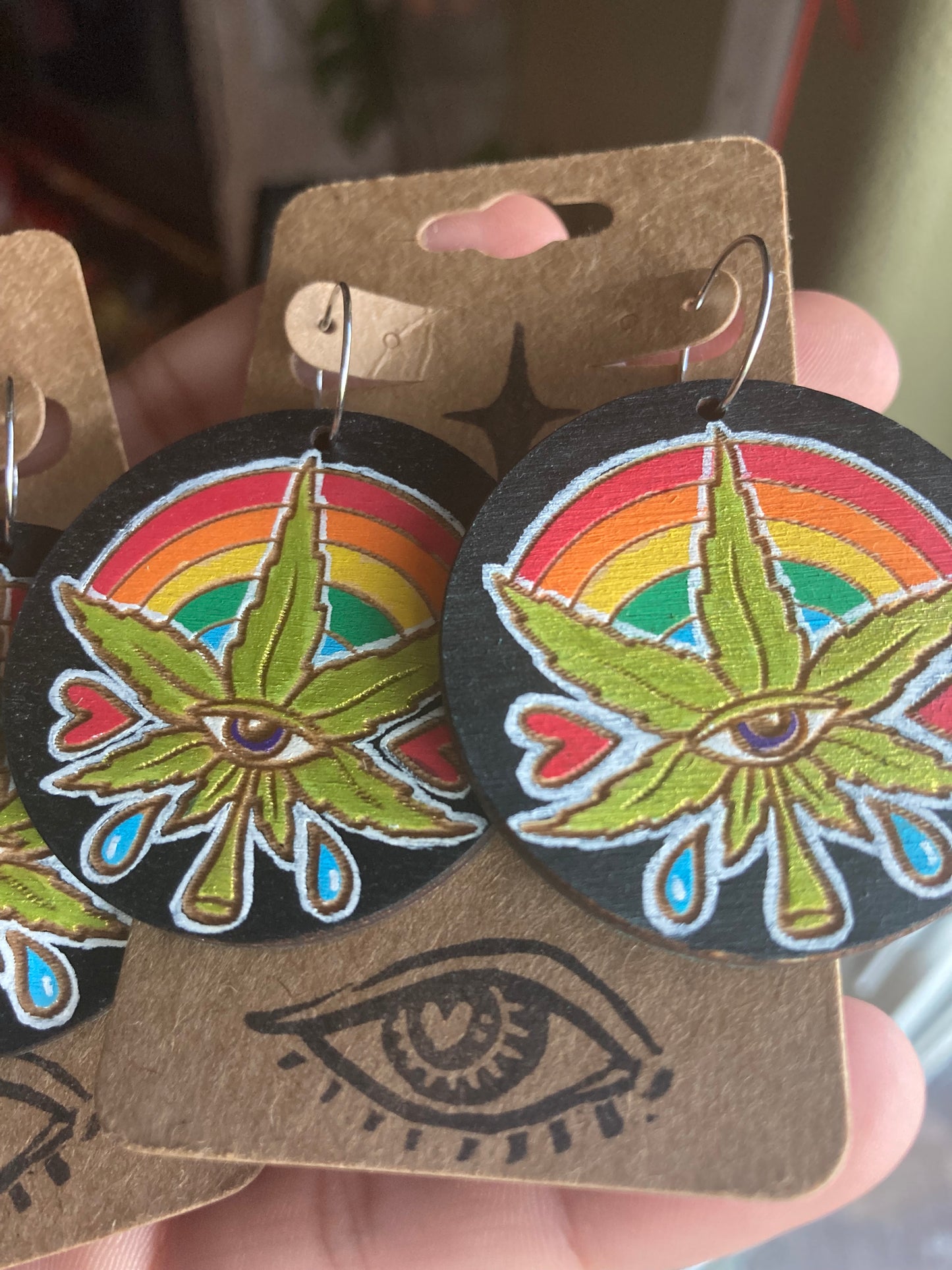 Canna Rainbow Earrings SALE