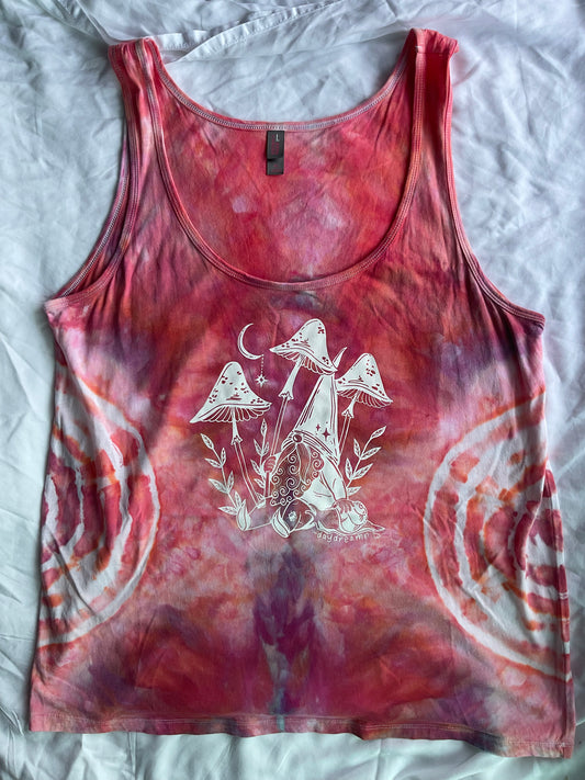 XL Tie Dye Gnome Tank