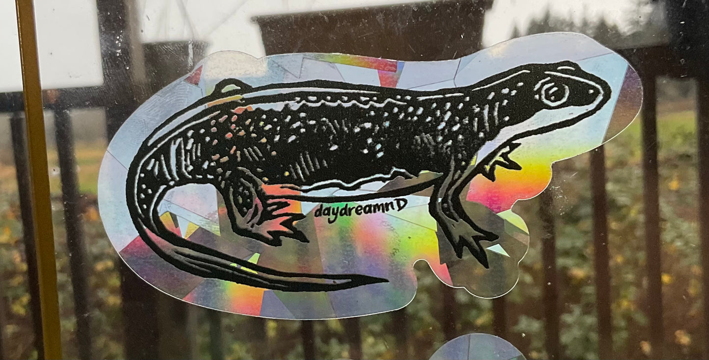 Newt Suncatcher Sticker