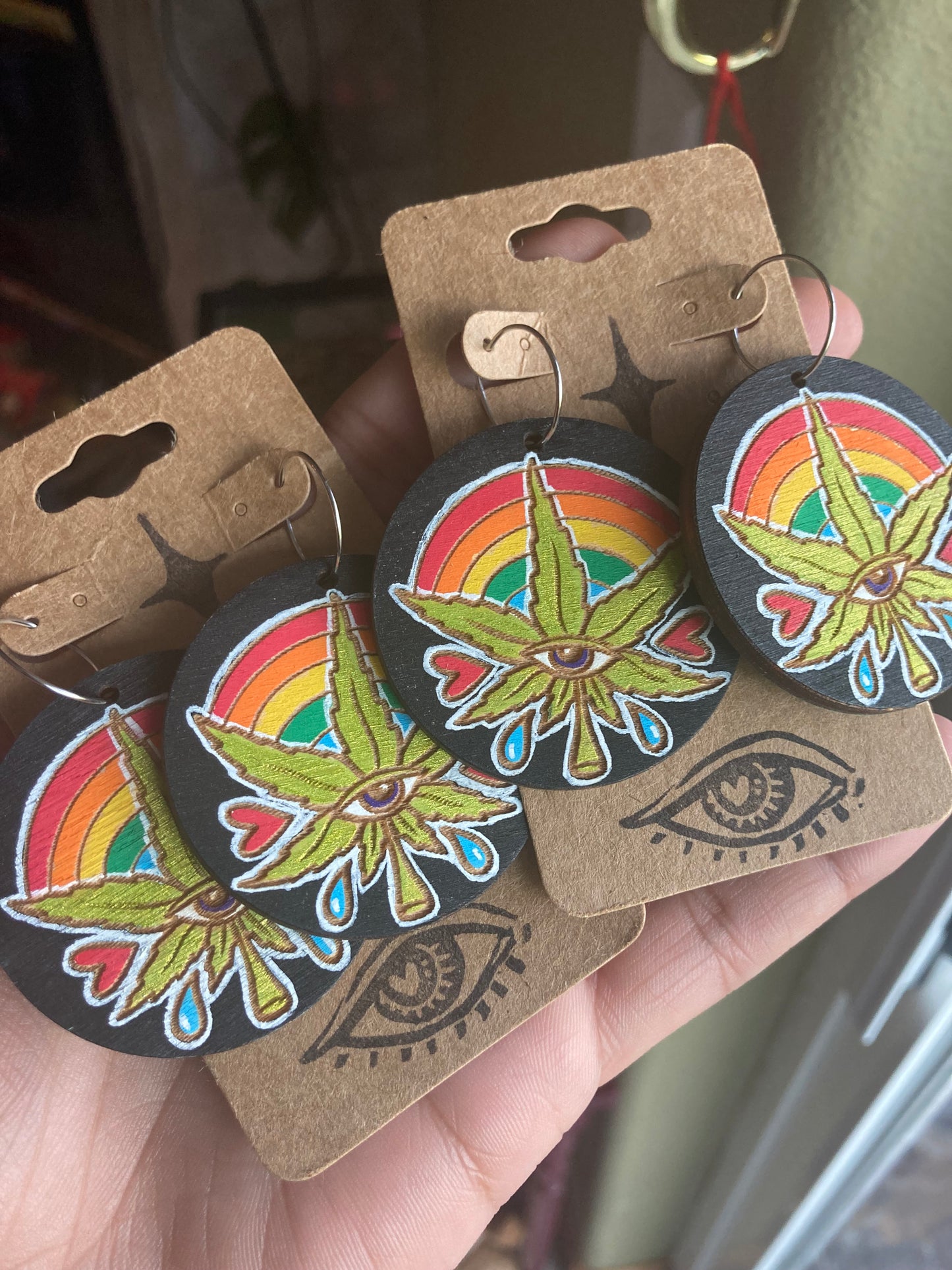 Canna Rainbow Earrings SALE