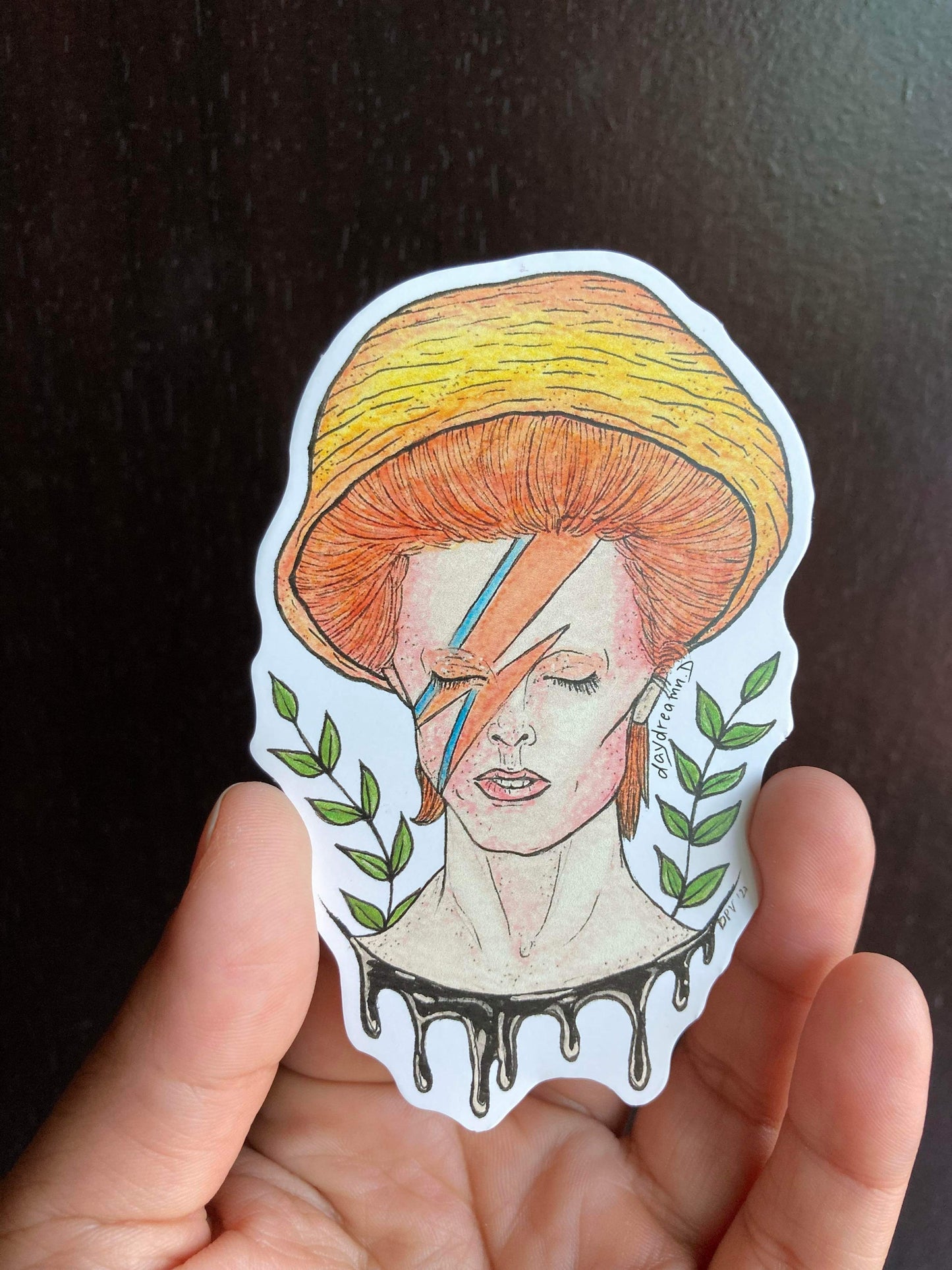 Bowie Shroom Sticker Packs