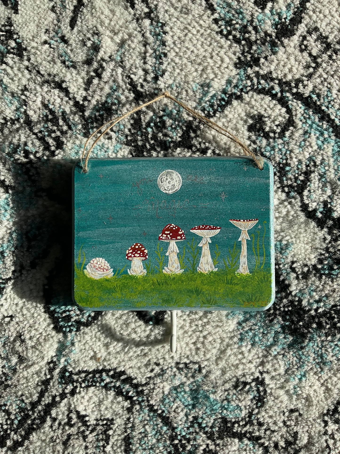 You are Magic upcycled mushroom decor