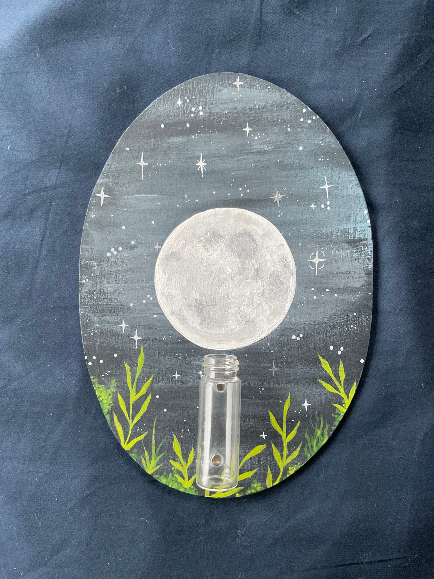 Full Moon plant propagation wall hanging