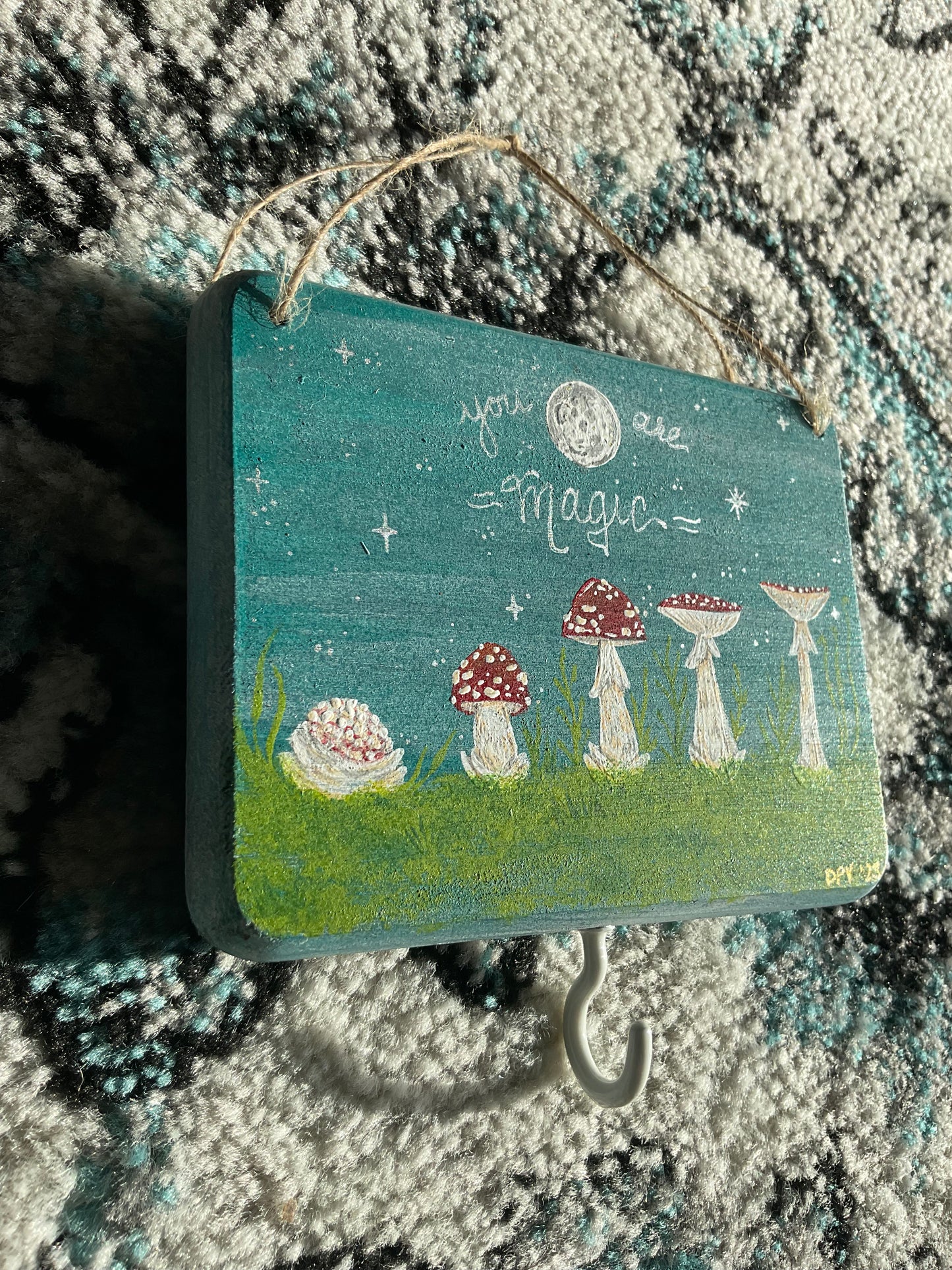 You are Magic upcycled mushroom decor